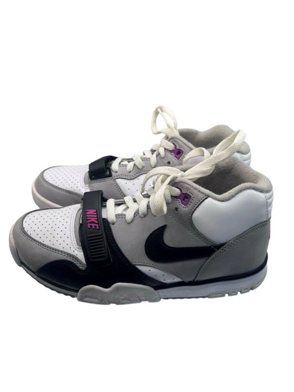 Nike Air Trainer 1 Hyper Violet Grey Black Sneakers Size Men 8 Women 9.5